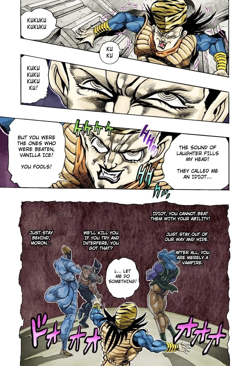 JoJo no Kimyou na Bouken Part 3: Stardust Crusaders Colored Manga, chapter 134, page 4