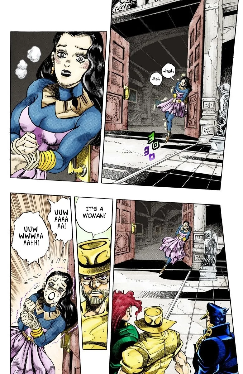 JoJo no Kimyou na Bouken Part 3: Stardust Crusaders Colored Manga, chapter 134, page 6