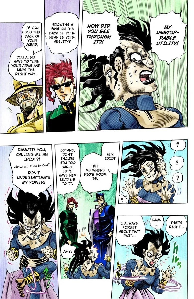JoJo no Kimyou na Bouken Part 3: Stardust Crusaders Colored Manga, chapter 134, page 11