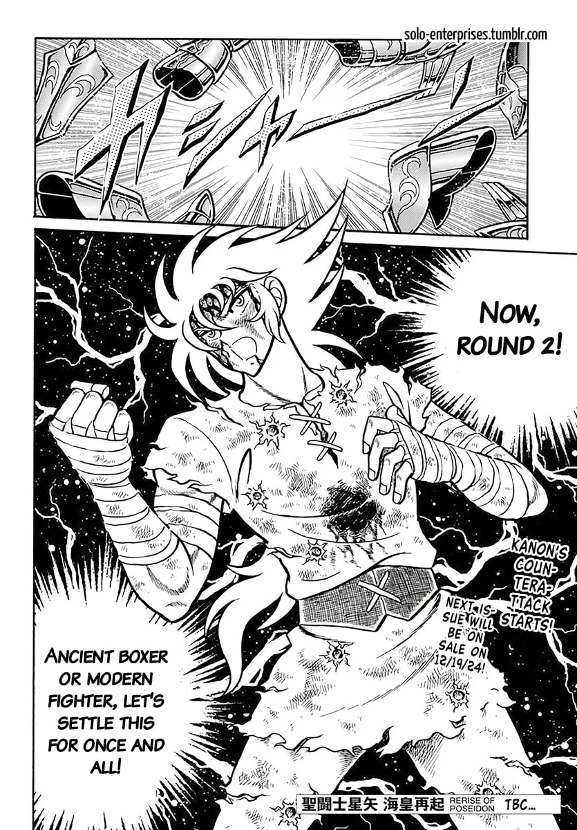 Saint Seiya: Kaiou Saiki RERISE OF POSEIDON, chapter 11, page 31