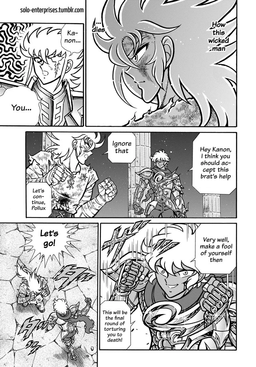 Saint Seiya: Kaiou Saiki RERISE OF POSEIDON, chapter 12, page 22