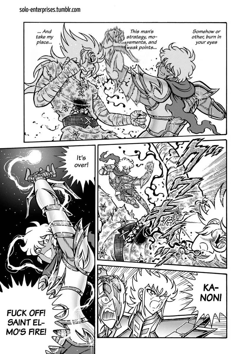 Saint Seiya: Kaiou Saiki RERISE OF POSEIDON, chapter 12, page 24