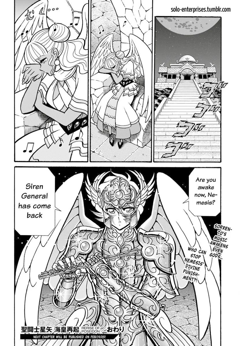 Saint Seiya: Kaiou Saiki RERISE OF POSEIDON, chapter 12, page 33