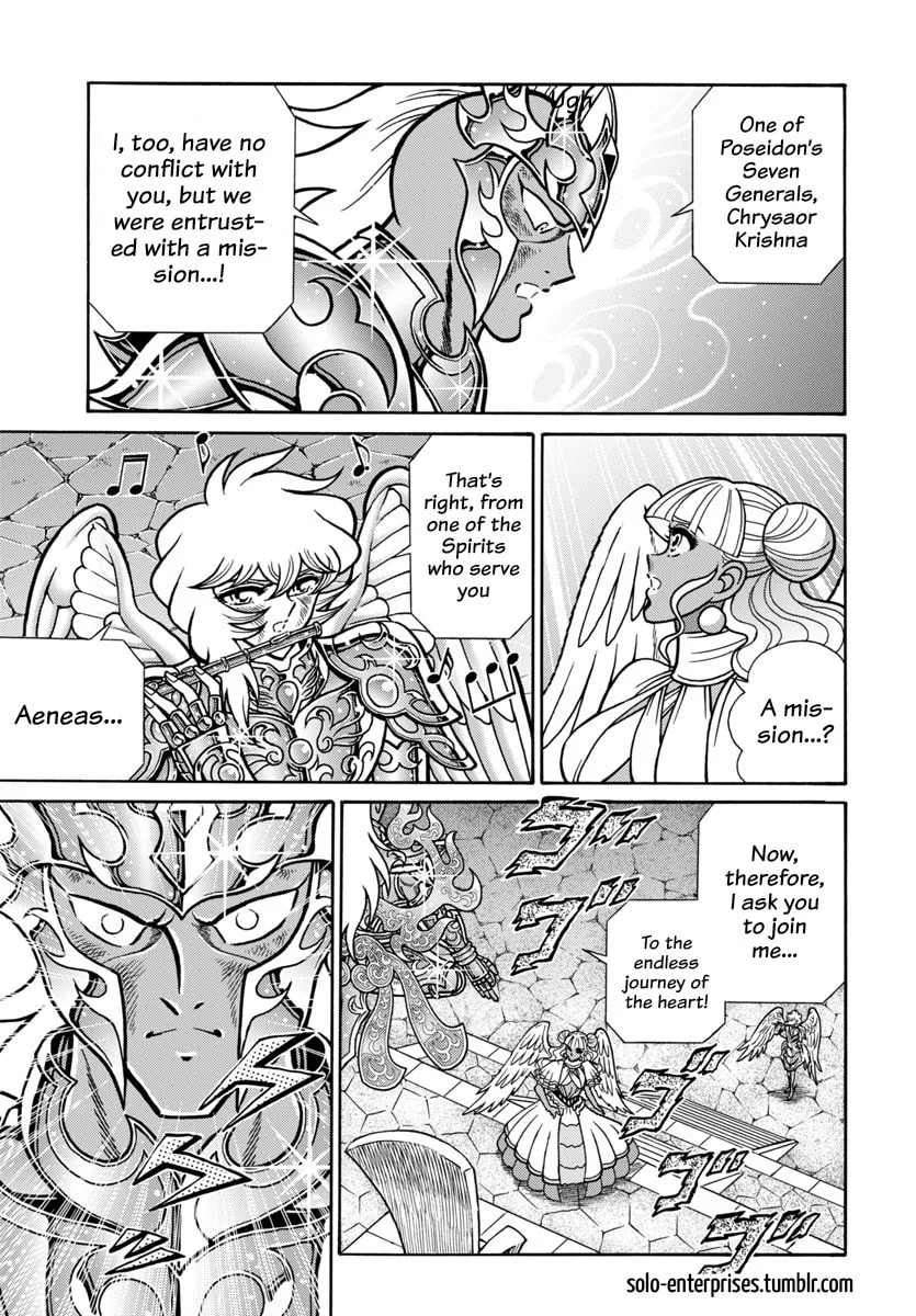 Saint Seiya: Kaiou Saiki RERISE OF POSEIDON, chapter 13, page 11