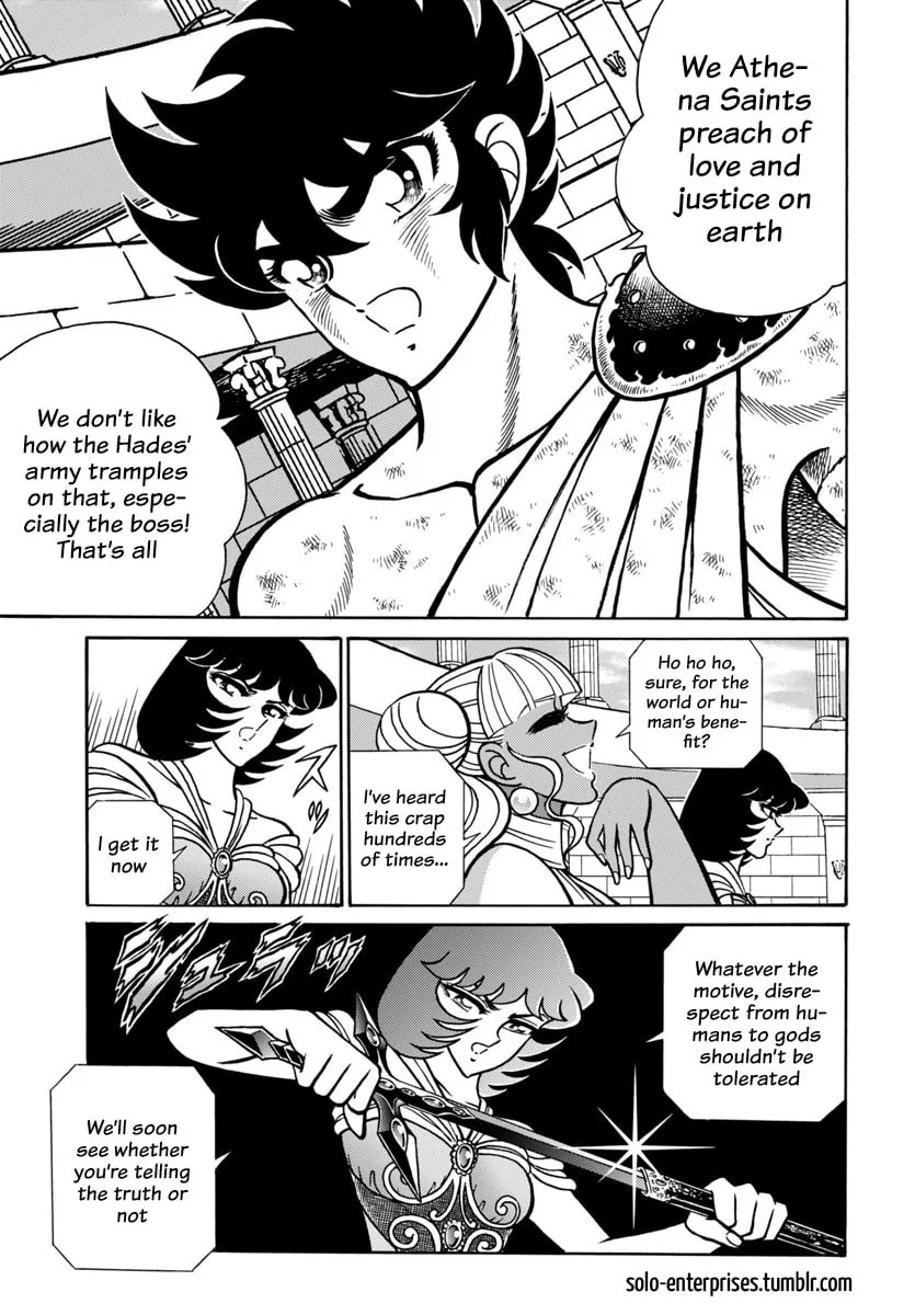 Saint Seiya: Kaiou Saiki RERISE OF POSEIDON, chapter 13, page 27