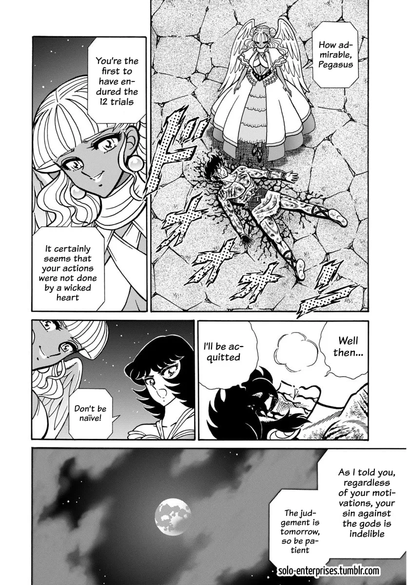 Saint Seiya: Kaiou Saiki RERISE OF POSEIDON, chapter 14, page 12