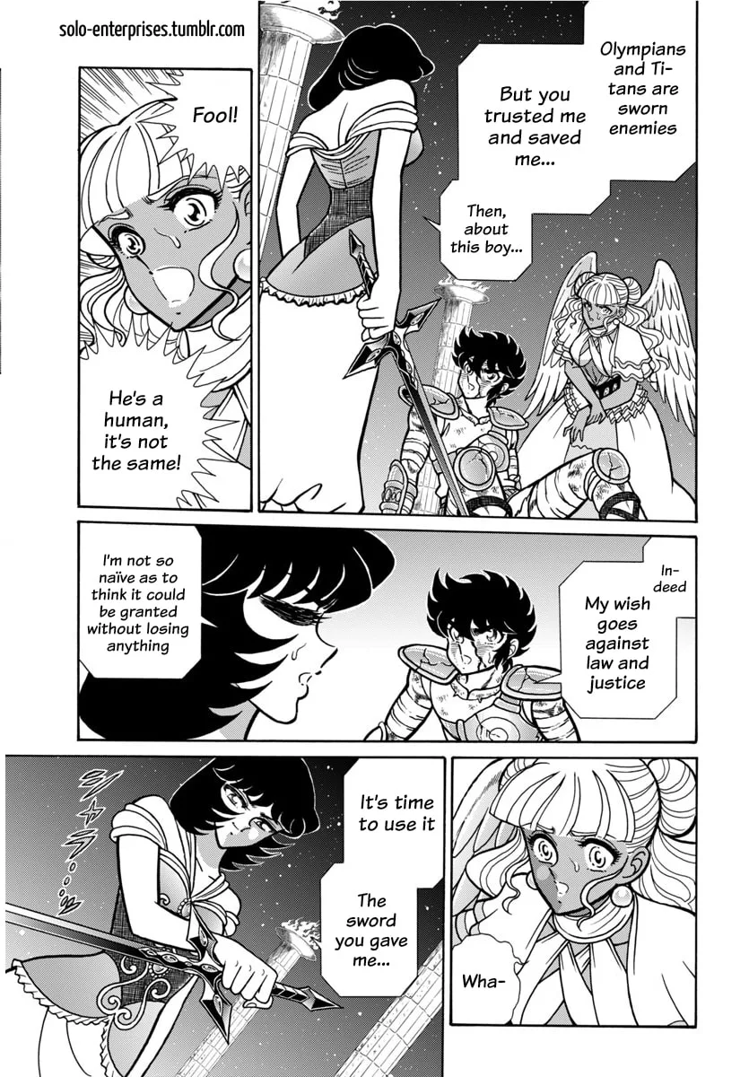 Saint Seiya: Kaiou Saiki RERISE OF POSEIDON, chapter 14, page 34