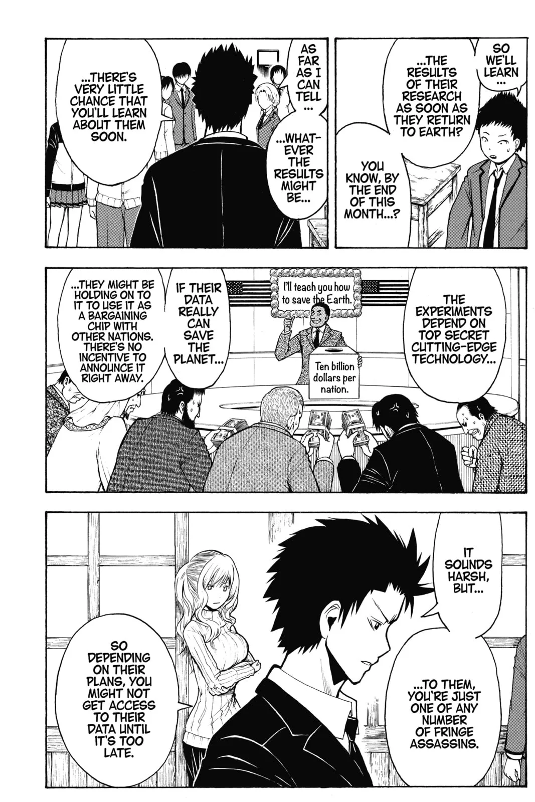 Assassination Classroom, chapter 150, page 8