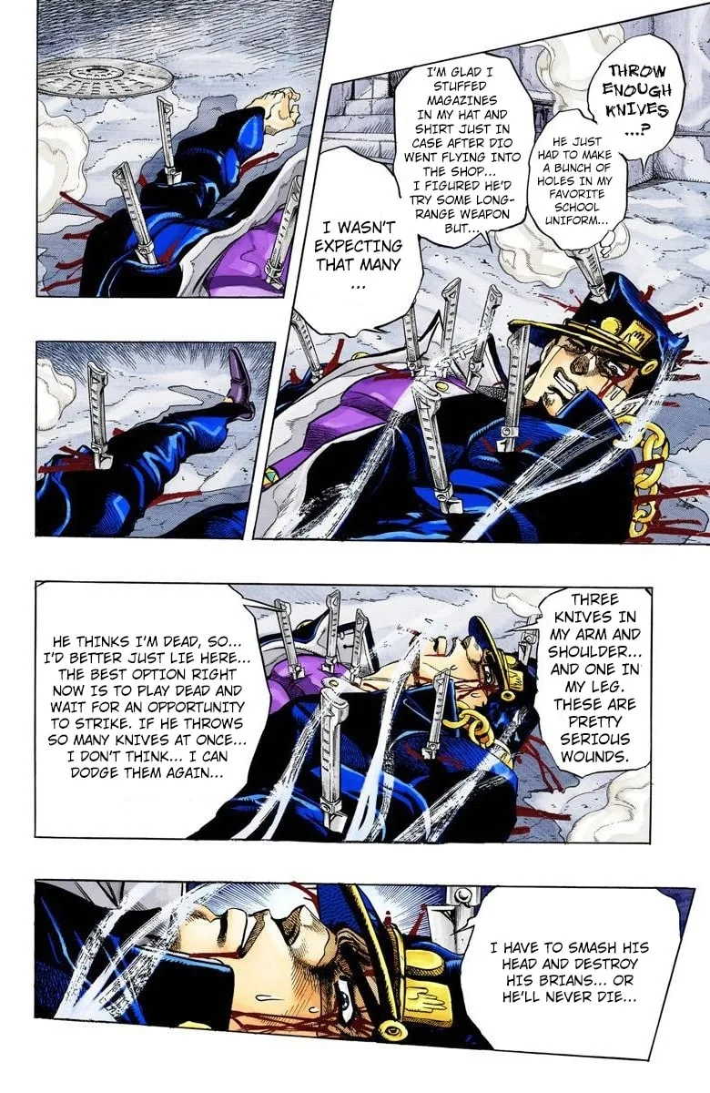 JoJo no Kimyou na Bouken Part 3: Stardust Crusaders Colored Manga, chapter 146, page 8
