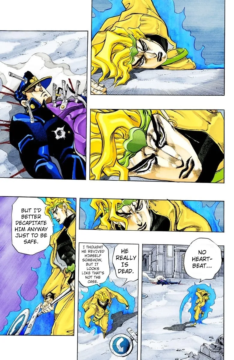 JoJo no Kimyou na Bouken Part 3: Stardust Crusaders Colored Manga, chapter 147, page 13