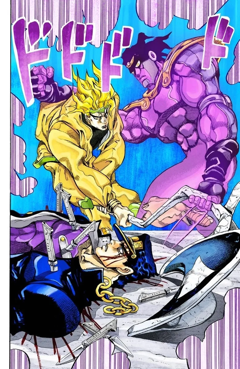 JoJo no Kimyou na Bouken Part 3: Stardust Crusaders Colored Manga, chapter 147, page 16