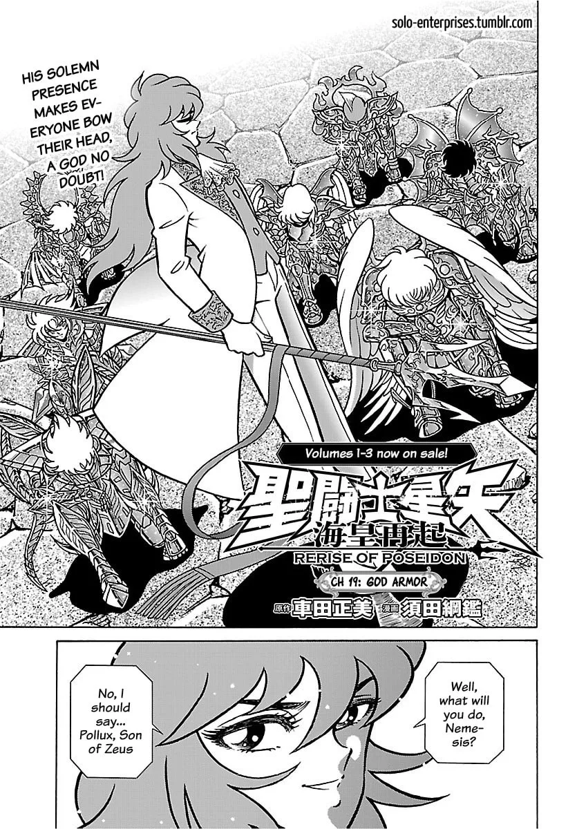 Saint Seiya: Kaiou Saiki RERISE OF POSEIDON, chapter 19, page 3