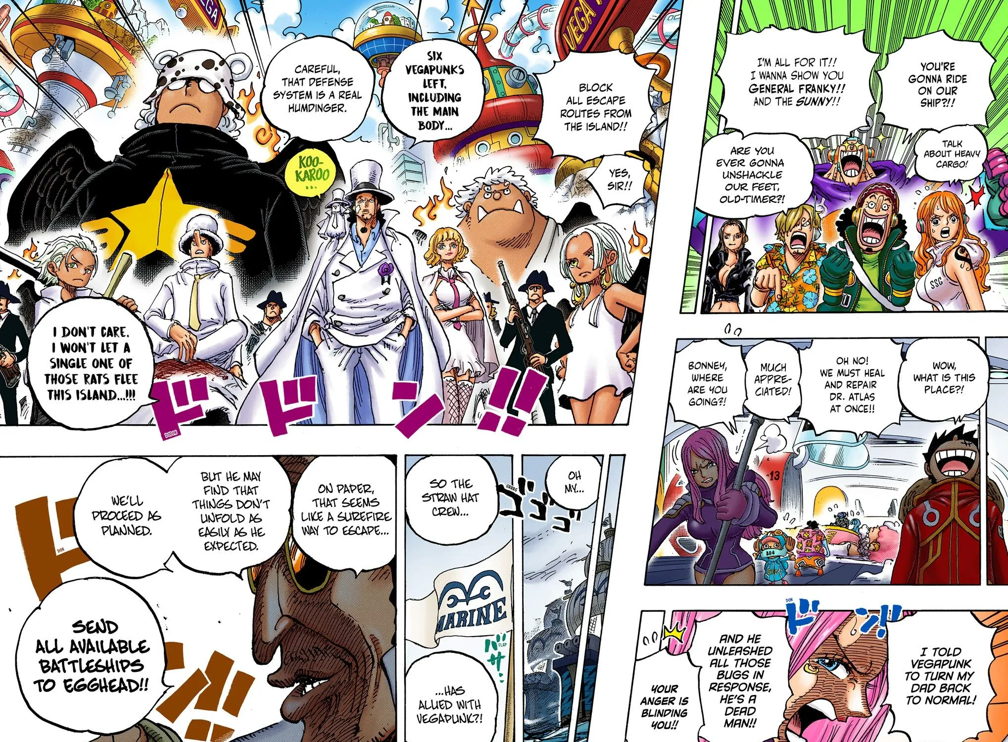 One Piece Colored, chapter 1070, page 31