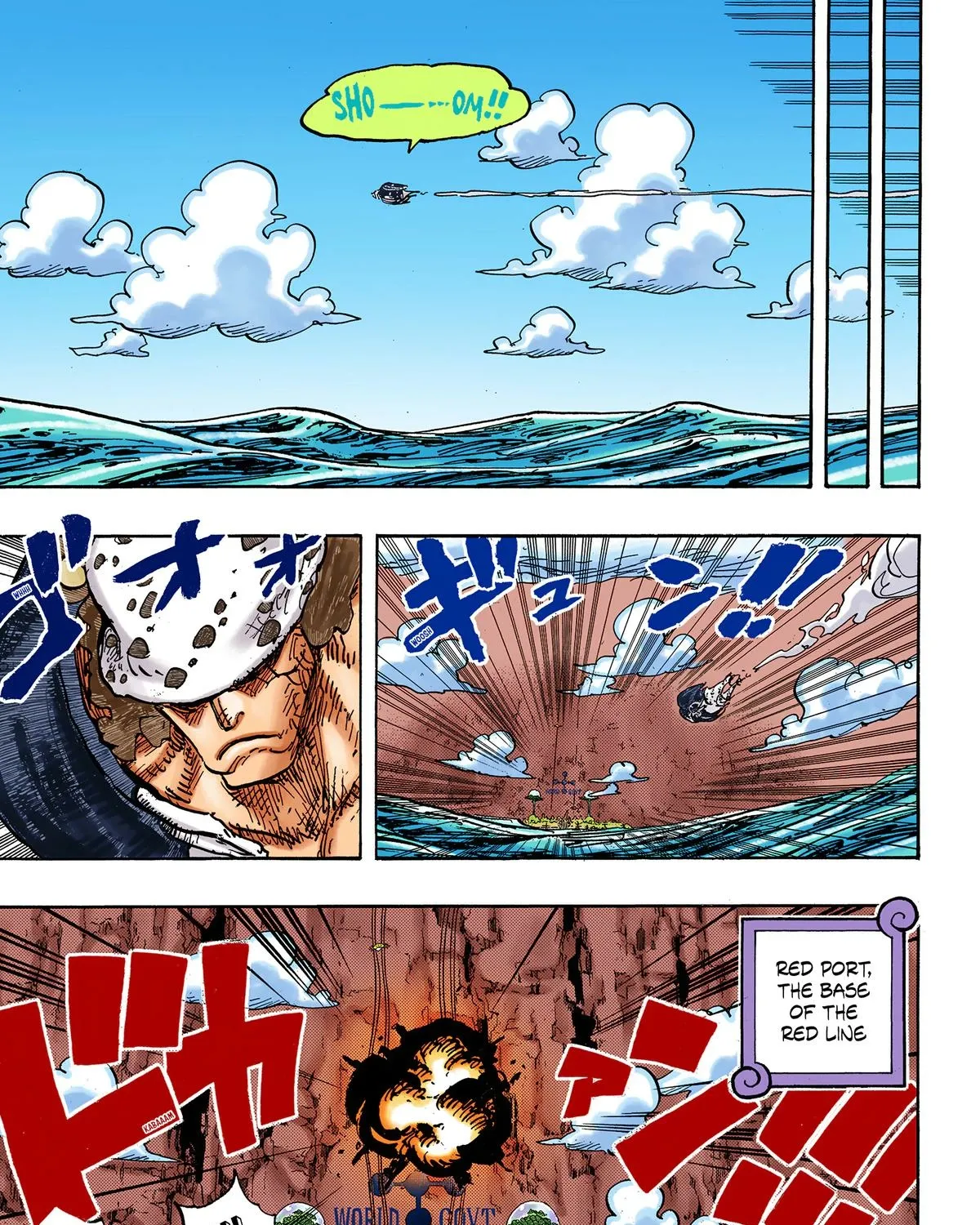 One Piece Colored, chapter 1071, page 5