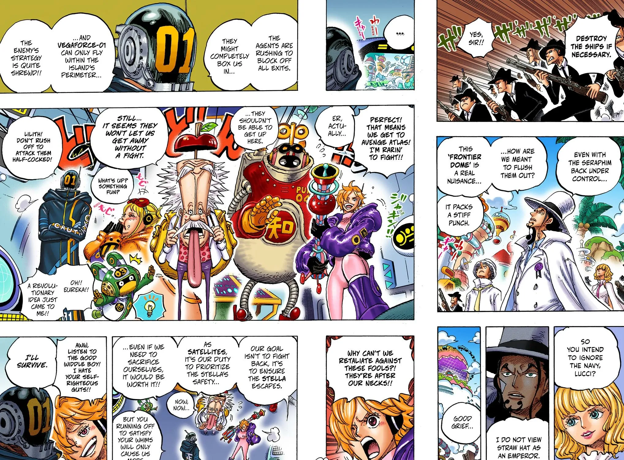 One Piece Colored, chapter 1071, page 11