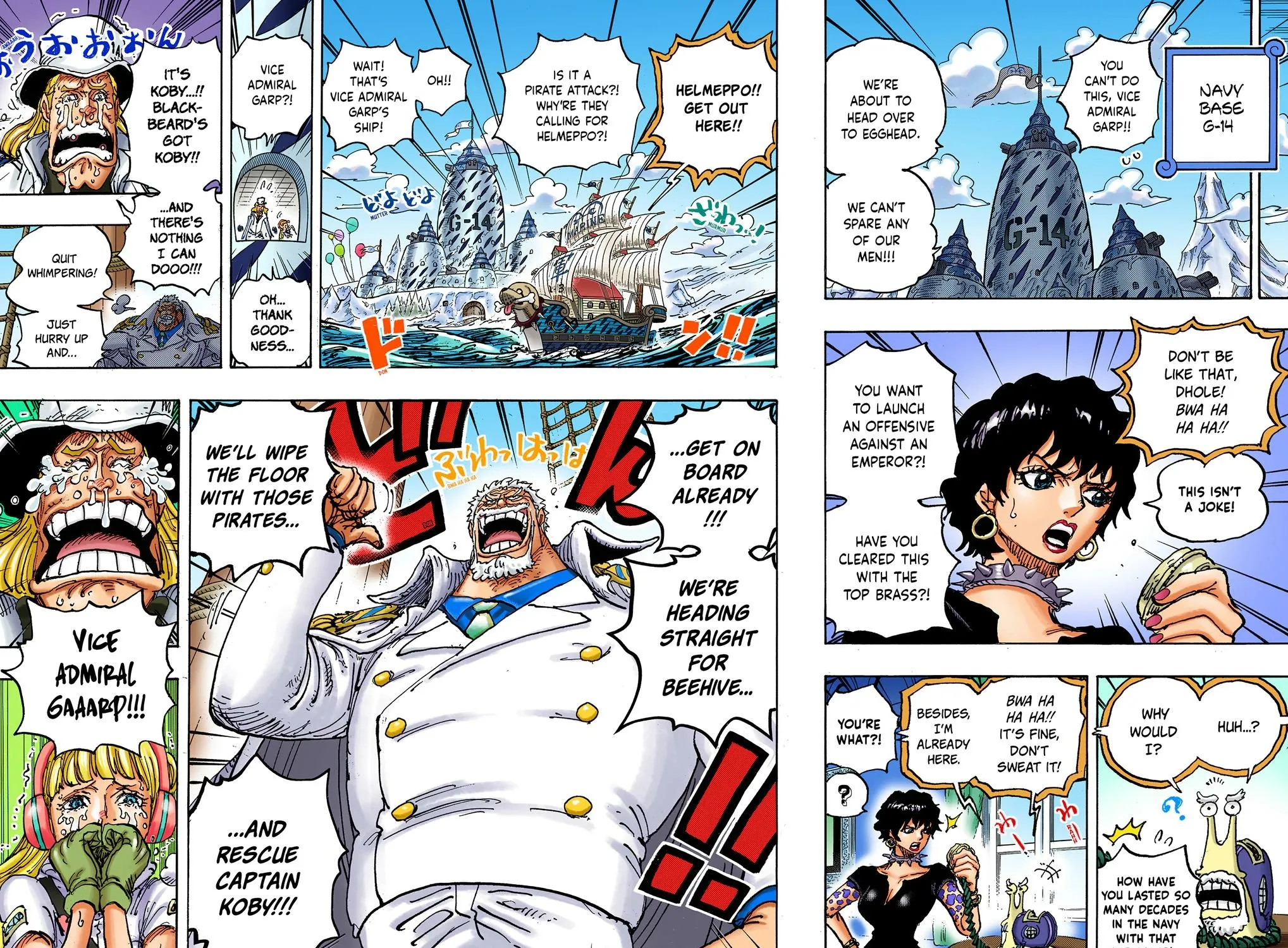 One Piece Colored, chapter 1071, page 29