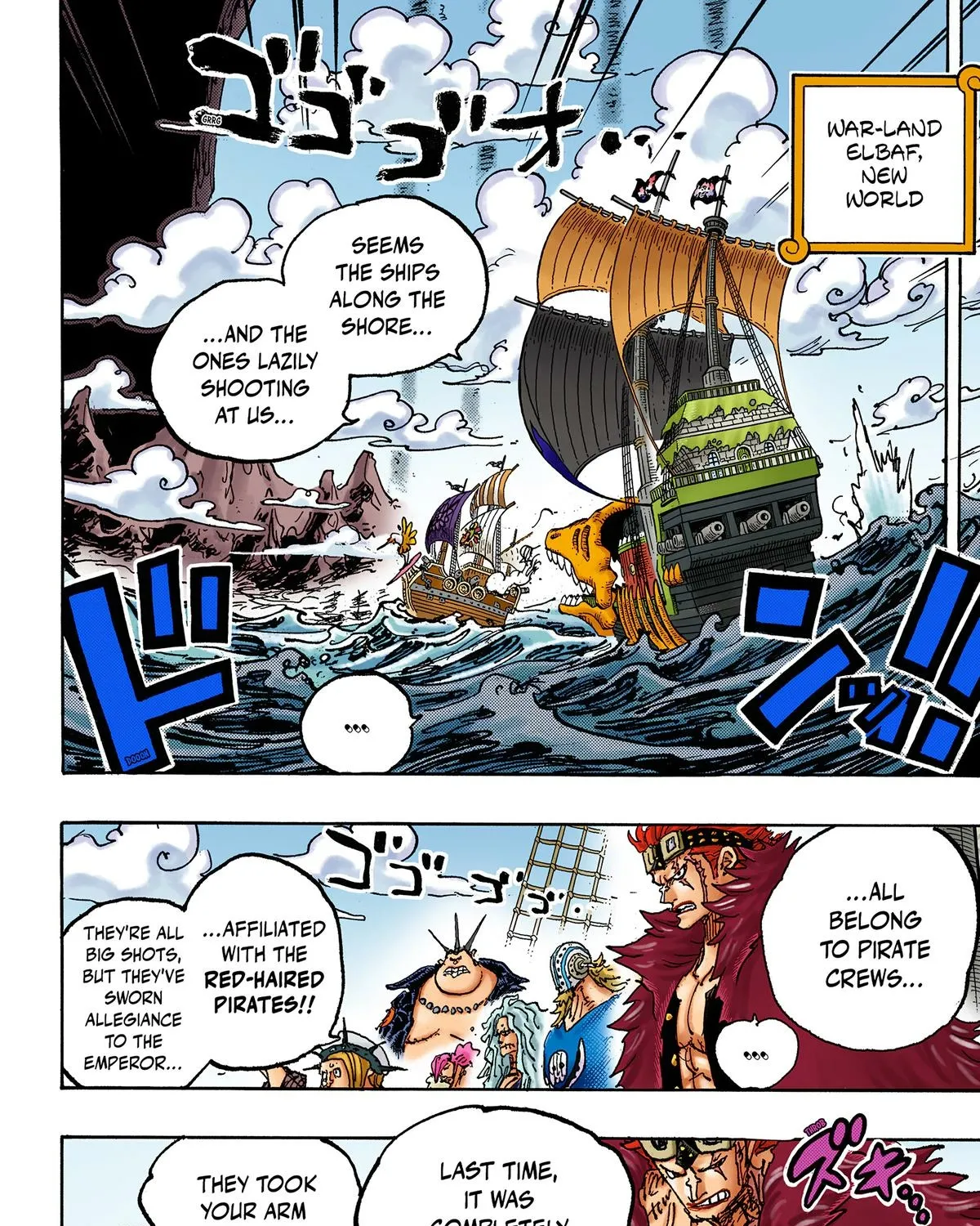 One Piece Colored, chapter 1076, page 27