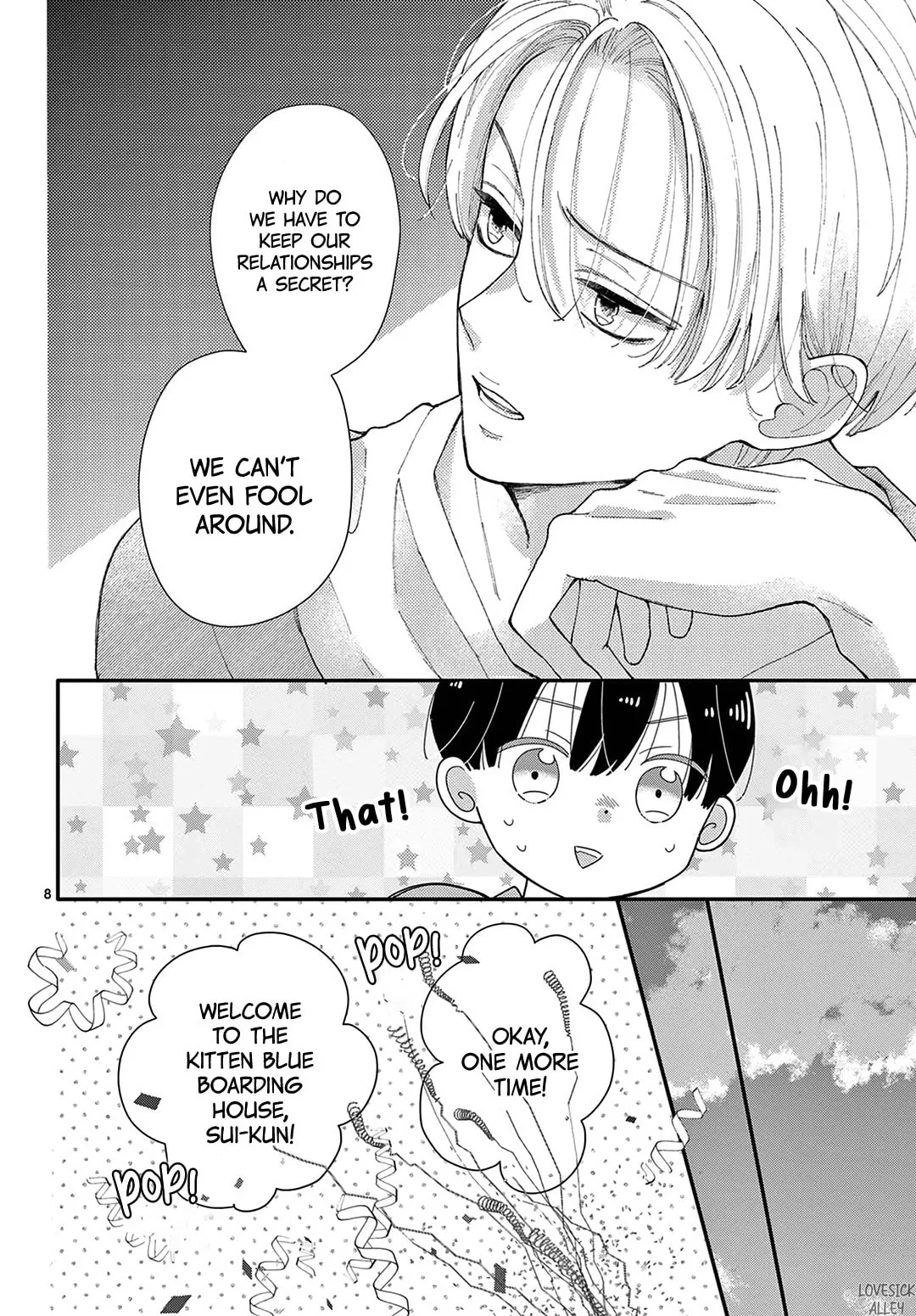 Shared House Kitten Blue, chapter 35, page 8