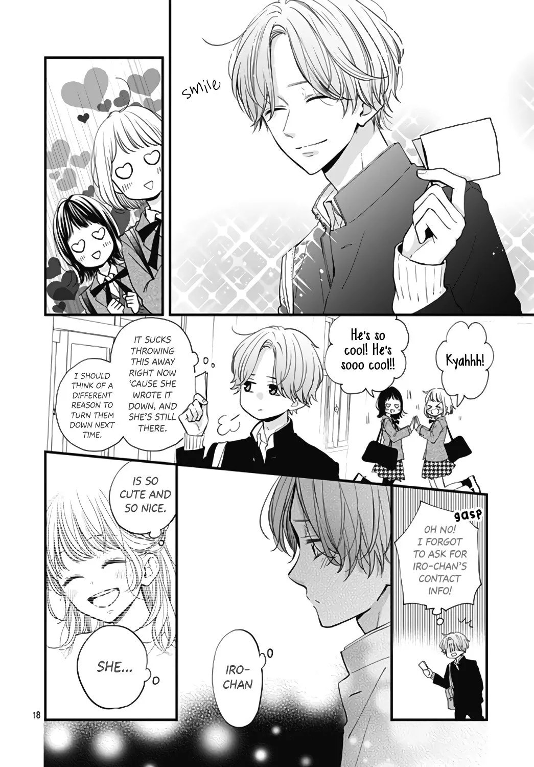 Miniamaru Kareshi, chapter 28, page 17