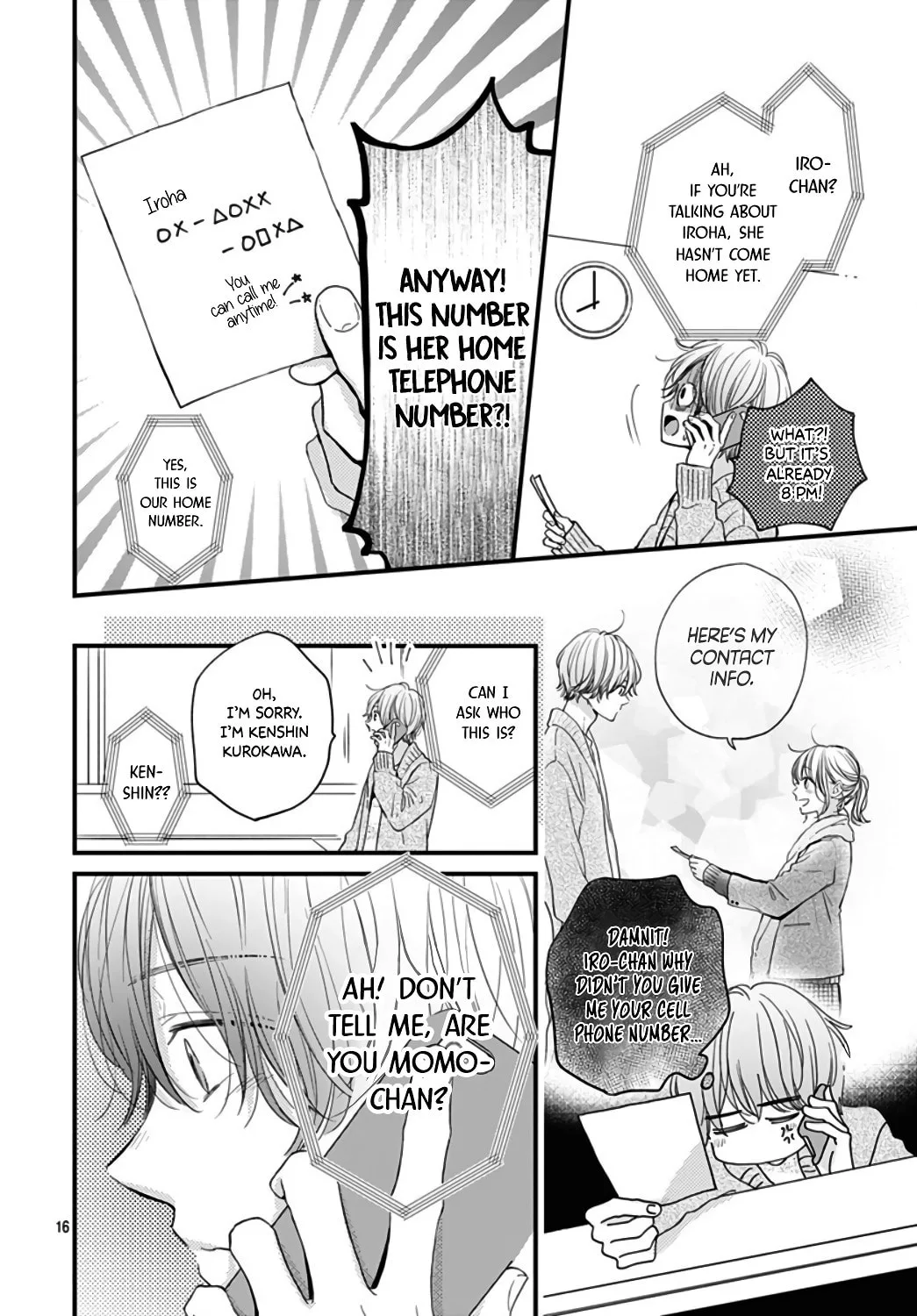 Miniamaru Kareshi, chapter 30, page 16