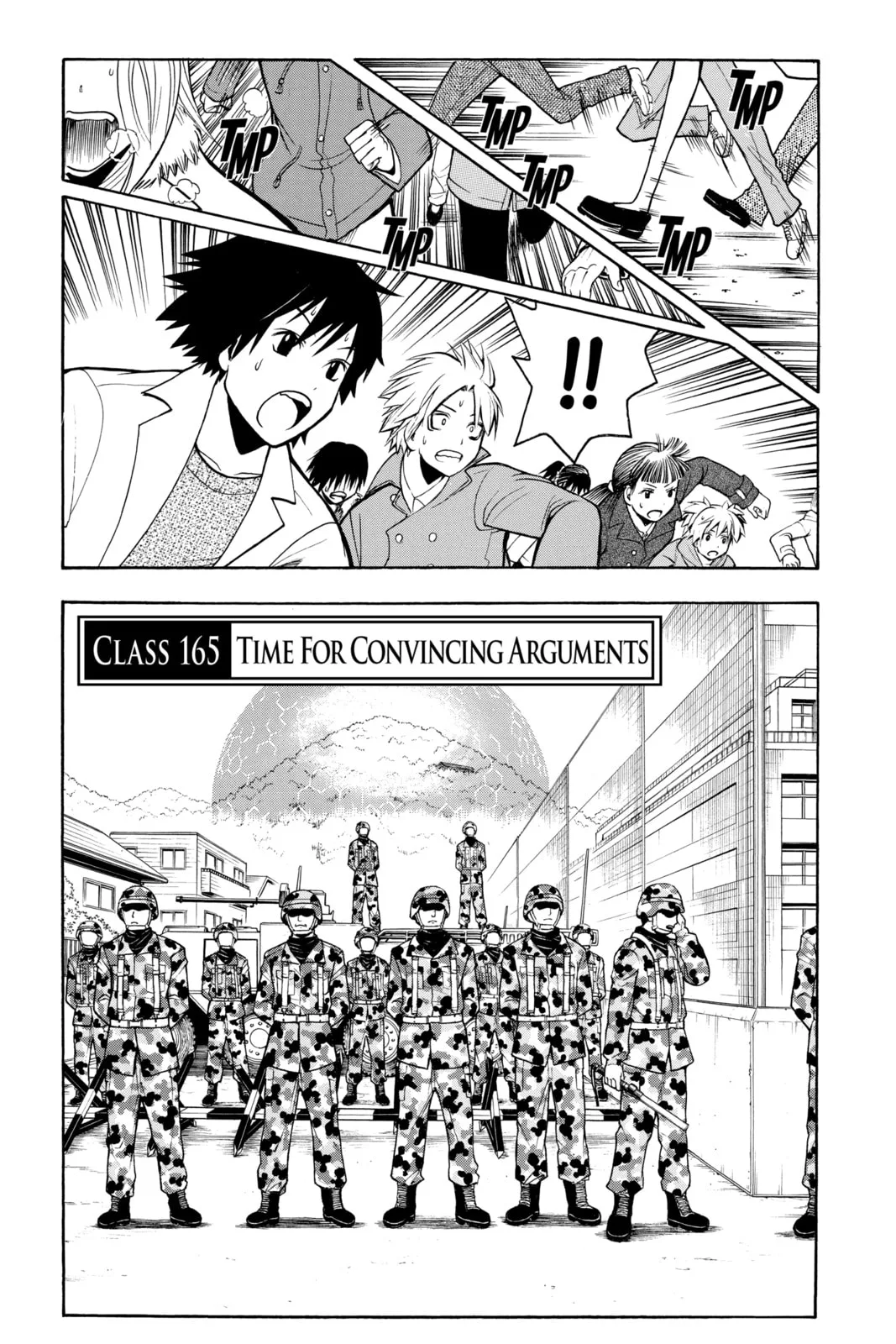 Assassination Classroom, chapter 165, page 1
