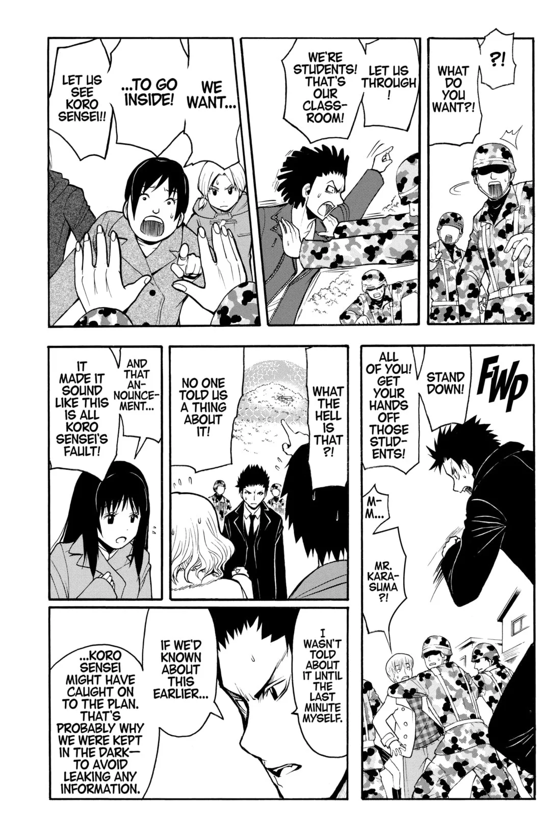 Assassination Classroom, chapter 165, page 2