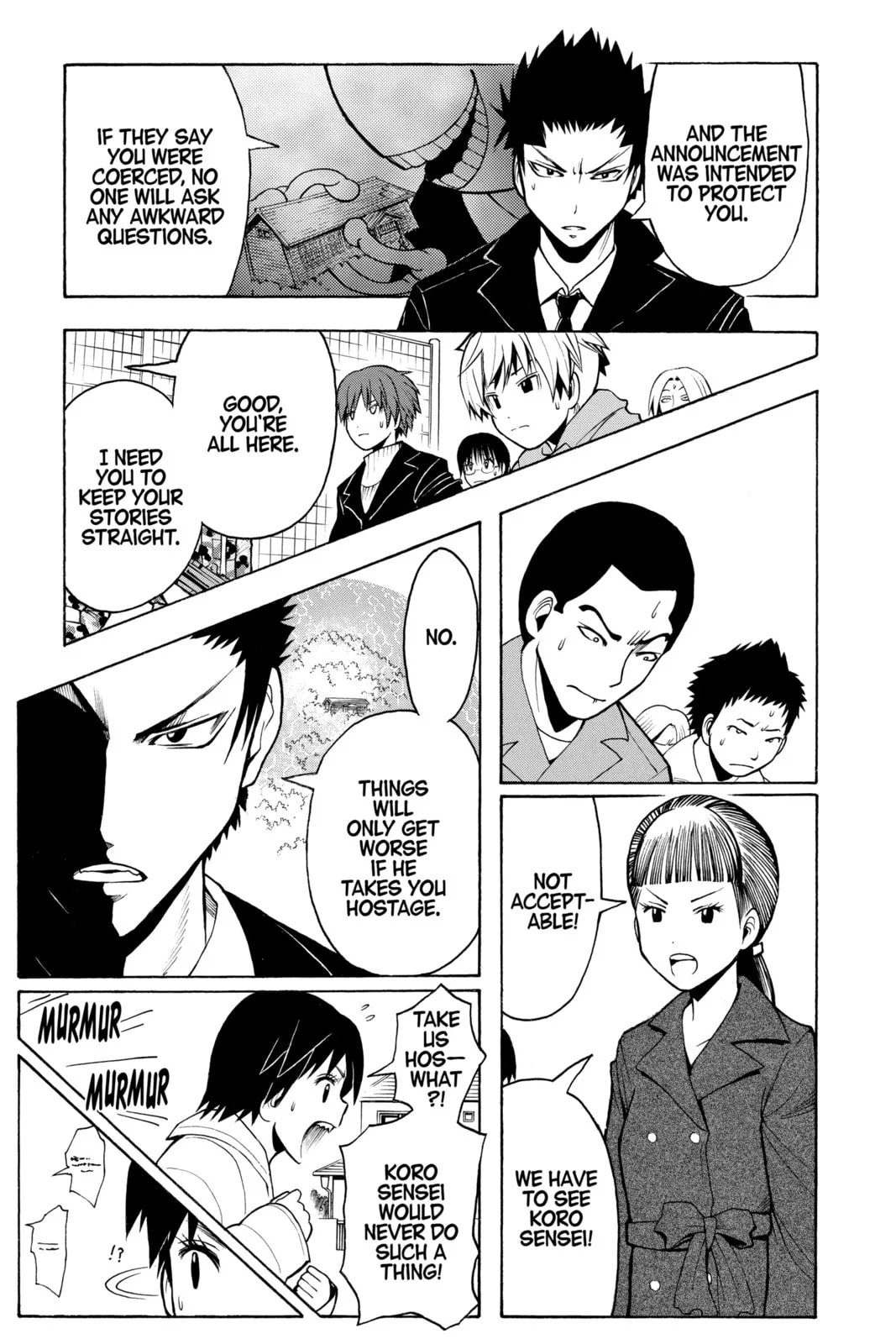 Assassination Classroom, chapter 165, page 3