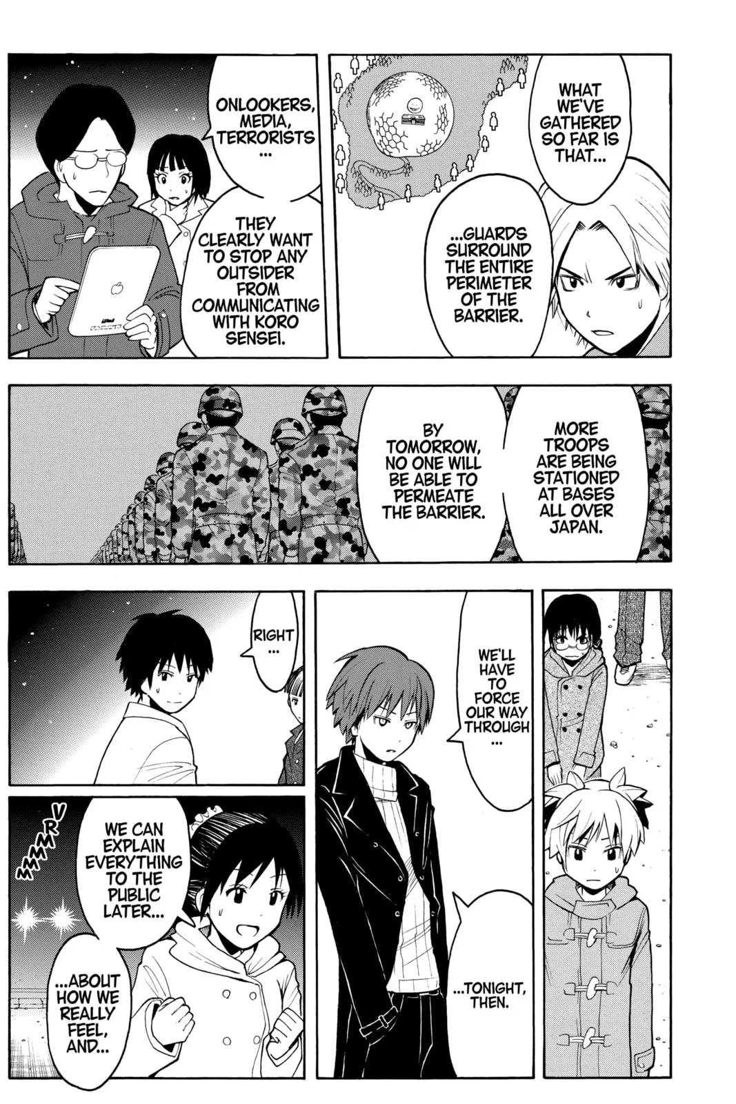 Assassination Classroom, chapter 165, page 11