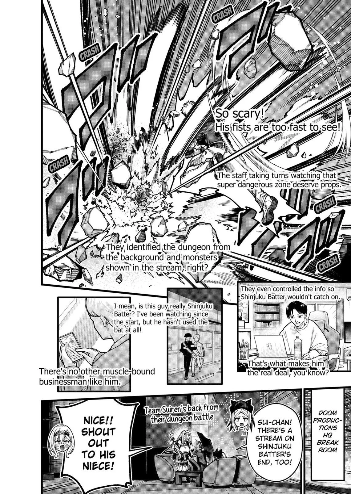 The Plain Salary Man Turned Out to Be a Hero He Was Invincible, Only to Be Exposed on His Niece's Dungeon Stream, chapter 25, page 12