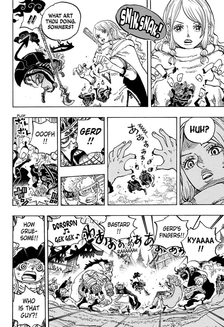 One Piece Manga, chapter 1180, page 4