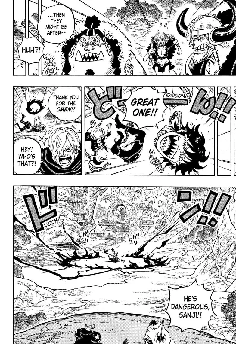 One Piece Manga, chapter 1180, page 14