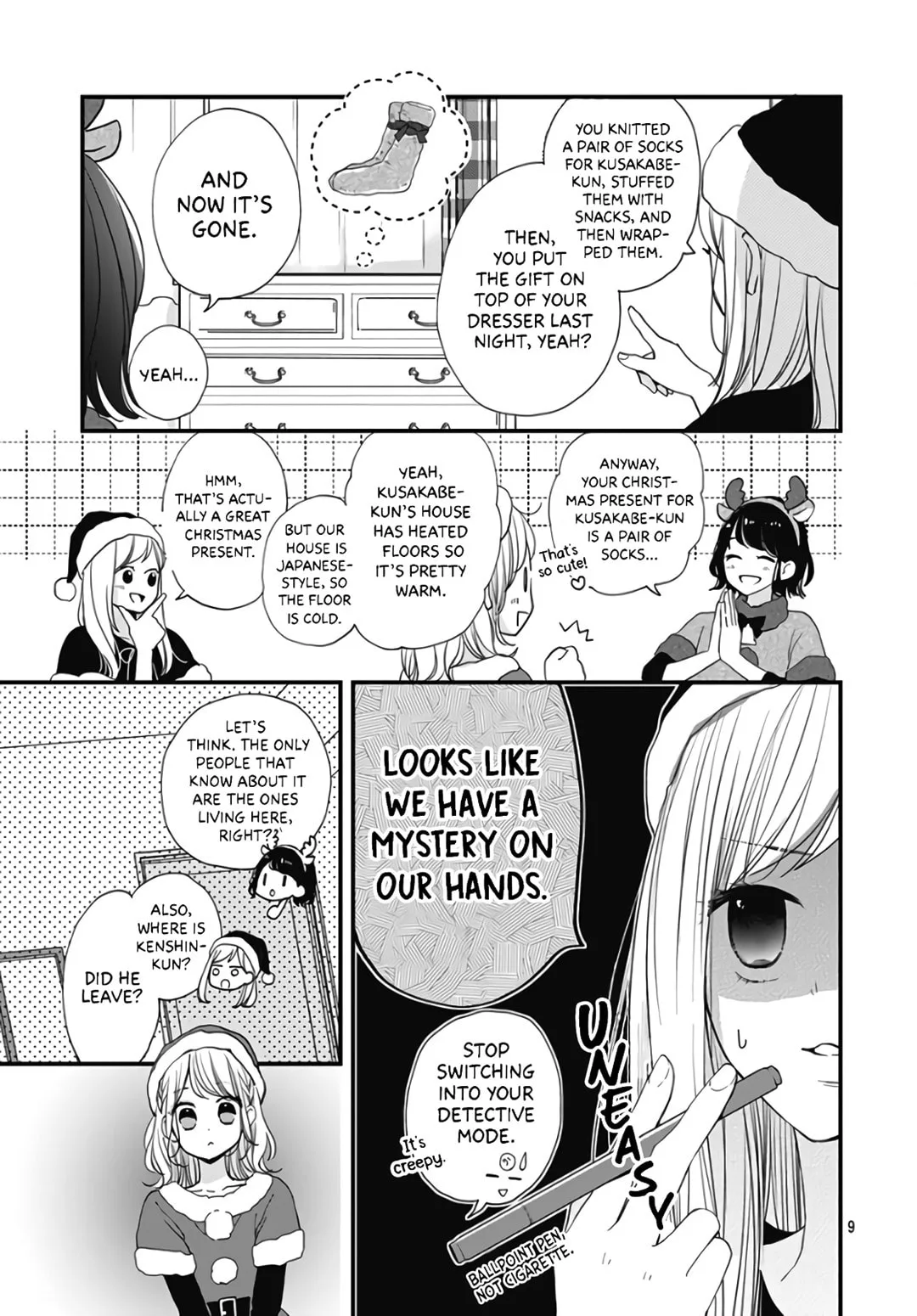Miniamaru Kareshi, chapter 36, page 9