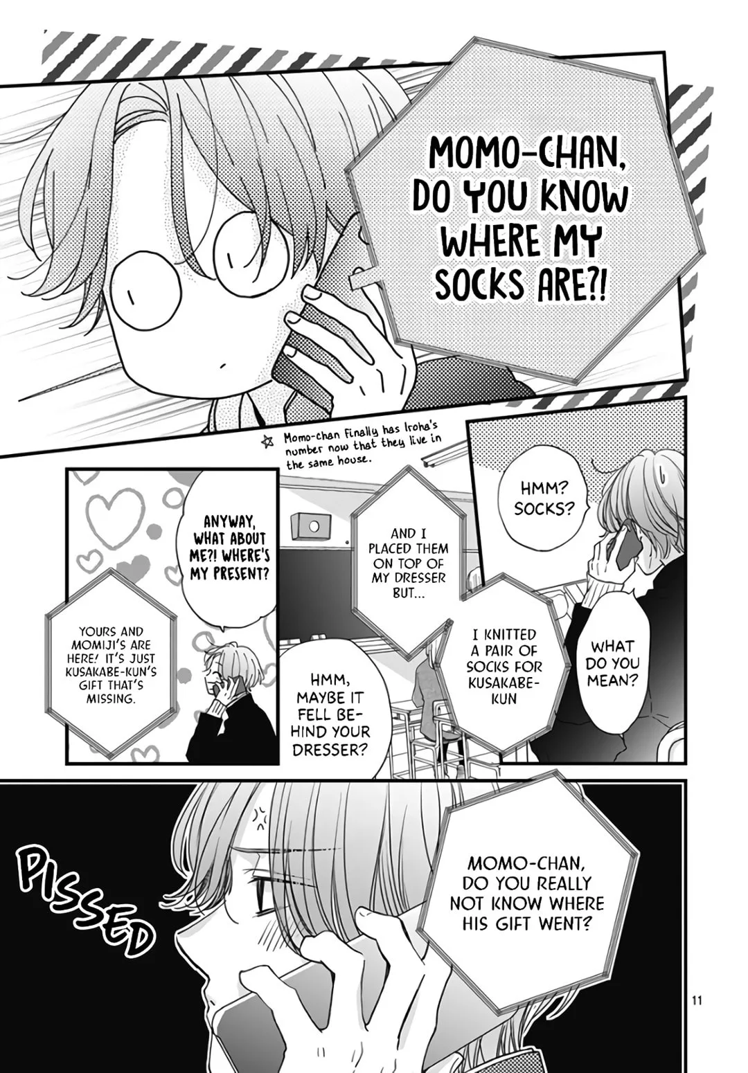 Miniamaru Kareshi, chapter 36, page 11