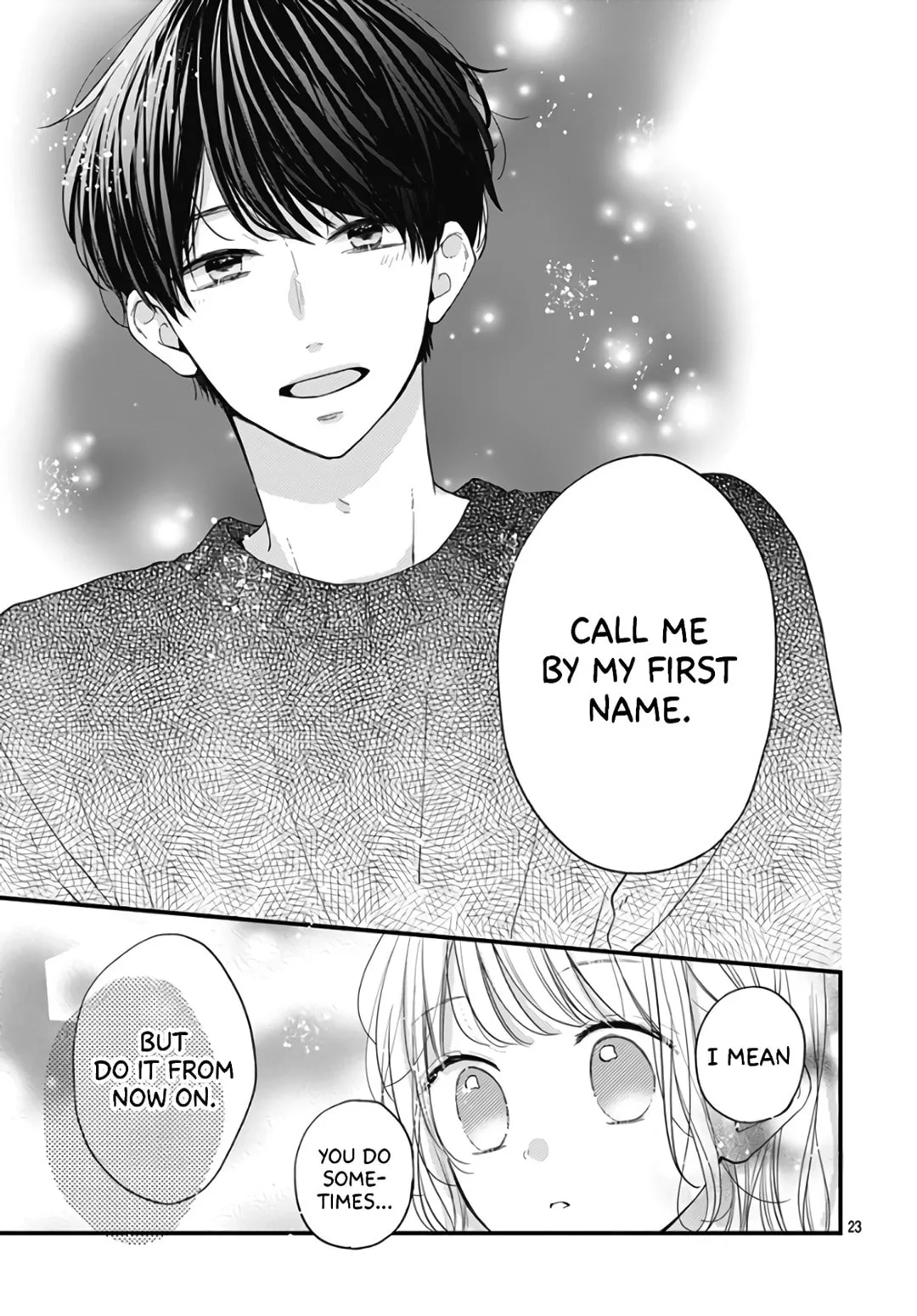 Miniamaru Kareshi, chapter 36, page 23