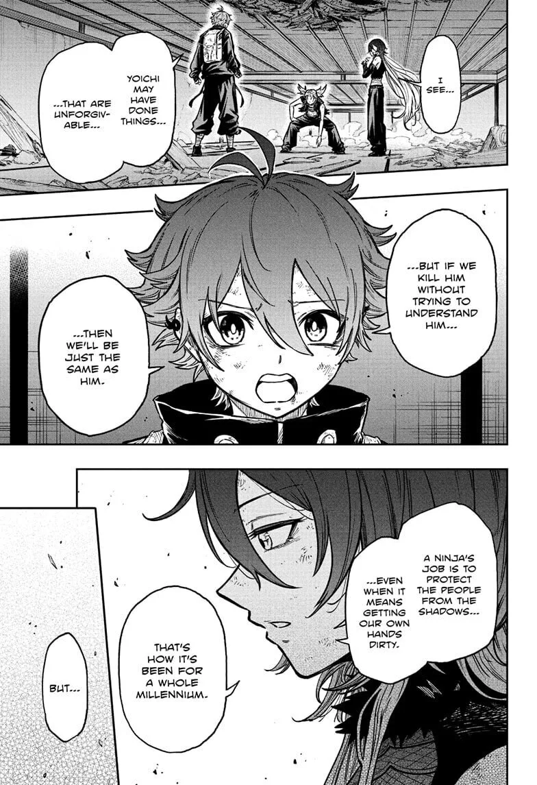 Shinobi Undercover Manga, chapter 79, page 17
