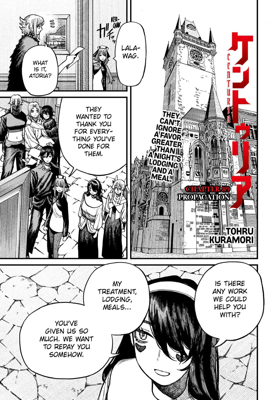 Centuria, chapter 89, page 1