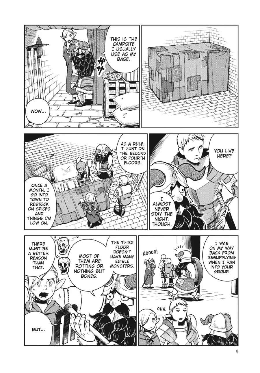 Delicious in Dungeon, chapter 8, page 4