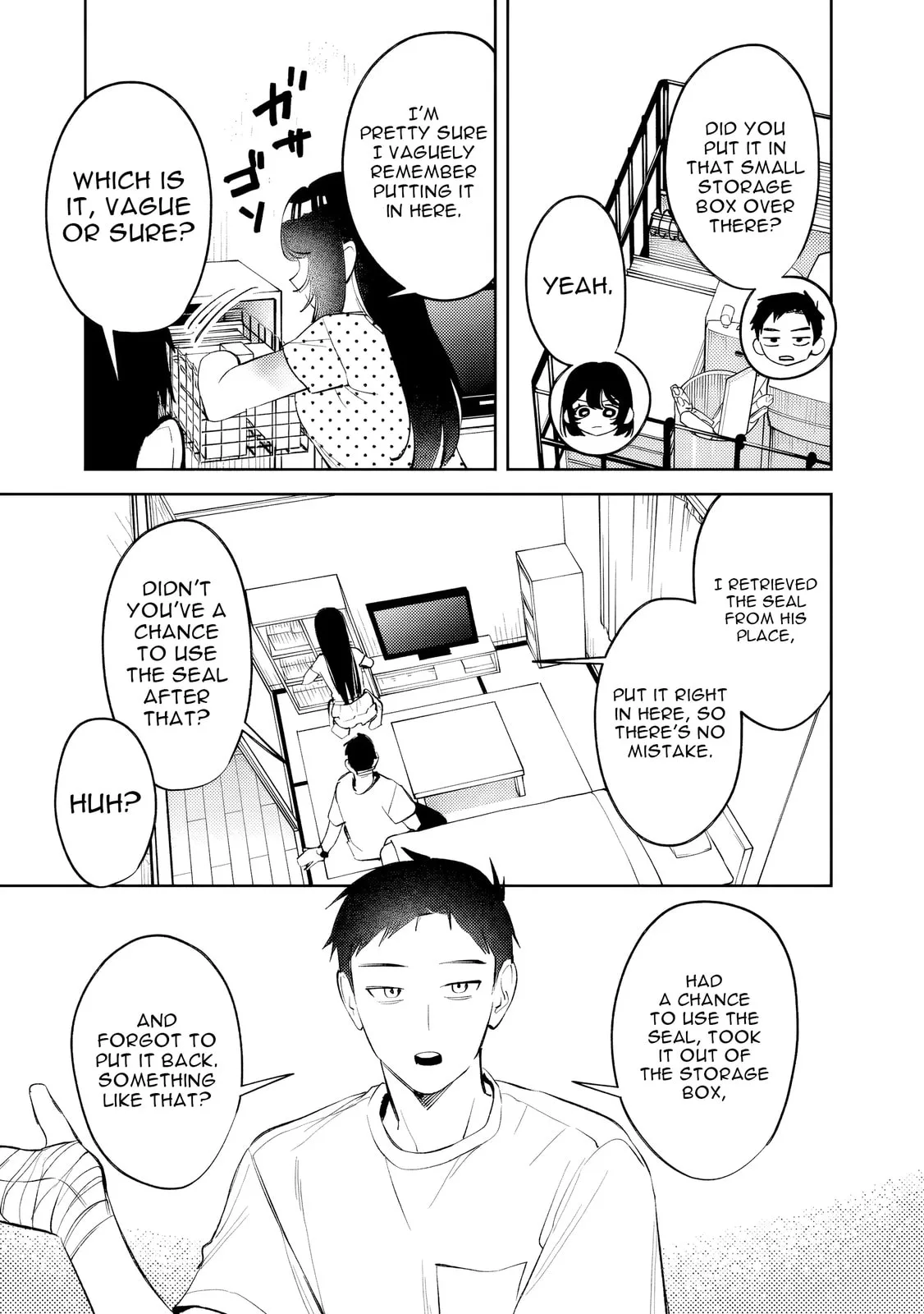 Living together with the queen from my high school days who was arrogant, surprisingly isn't that uncomfortable, chapter 35, page 9