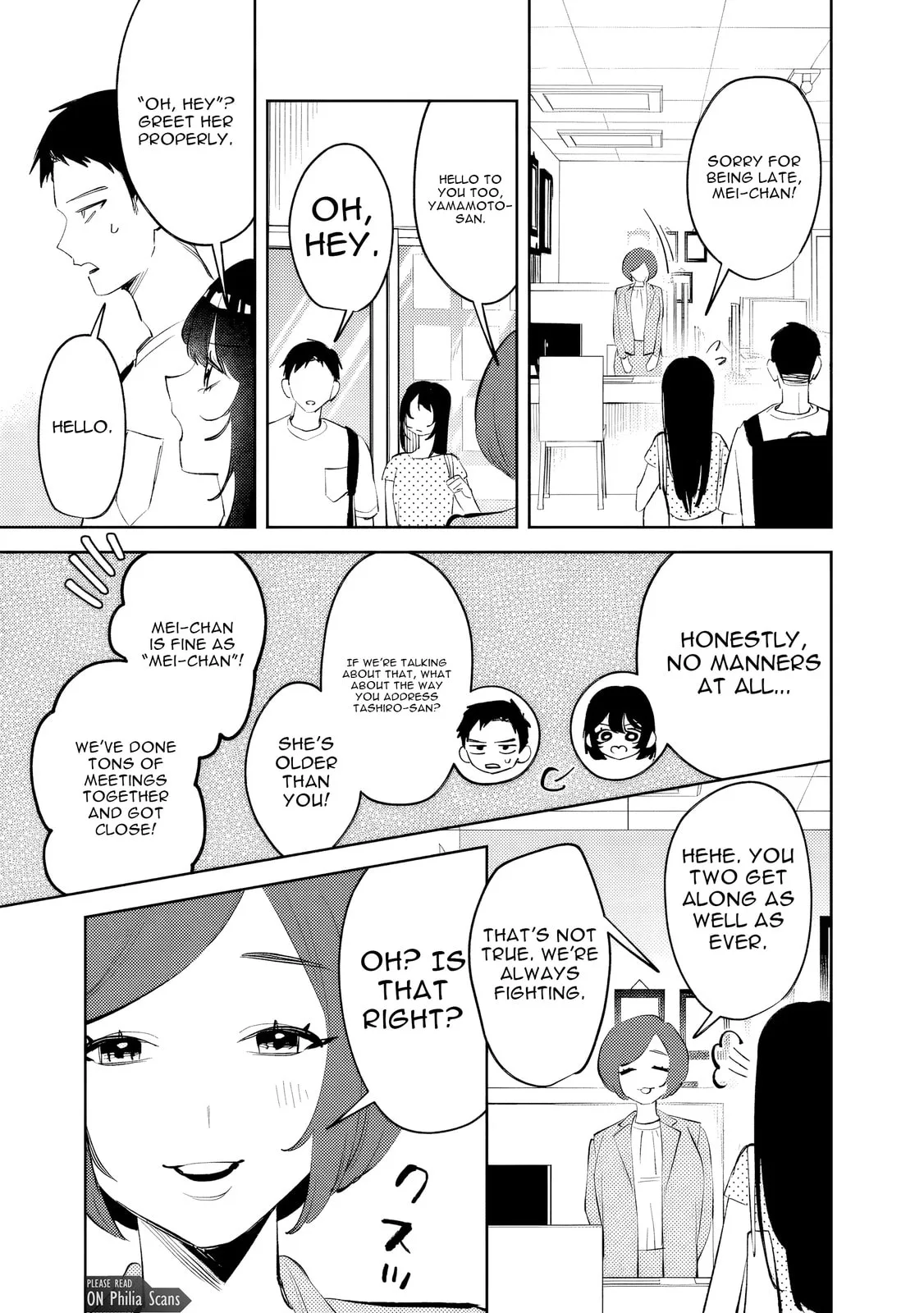 Living together with the queen from my high school days who was arrogant, surprisingly isn't that uncomfortable, chapter 35, page 15