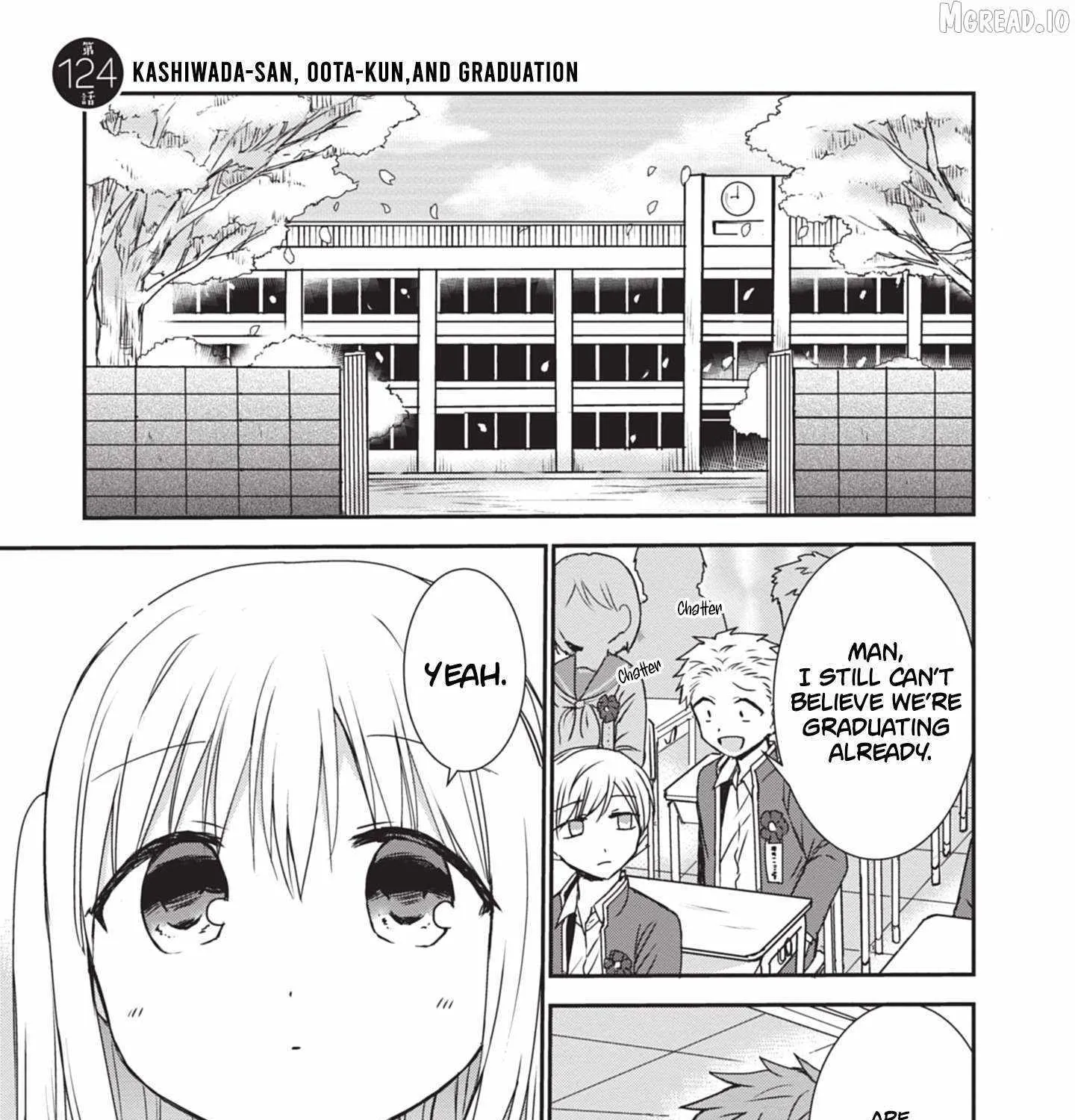 Inexpressive Kashiwada and Expressive Oota, chapter 124, page 1