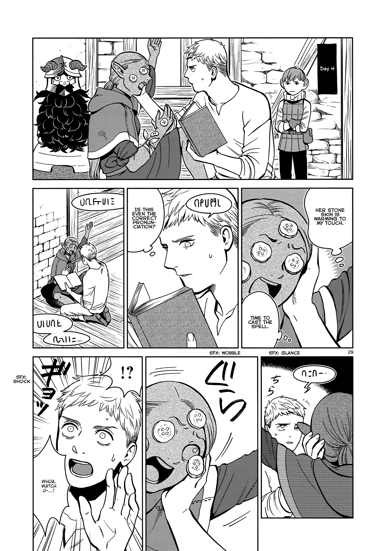 Delicious in Dungeon, chapter 34, page 29