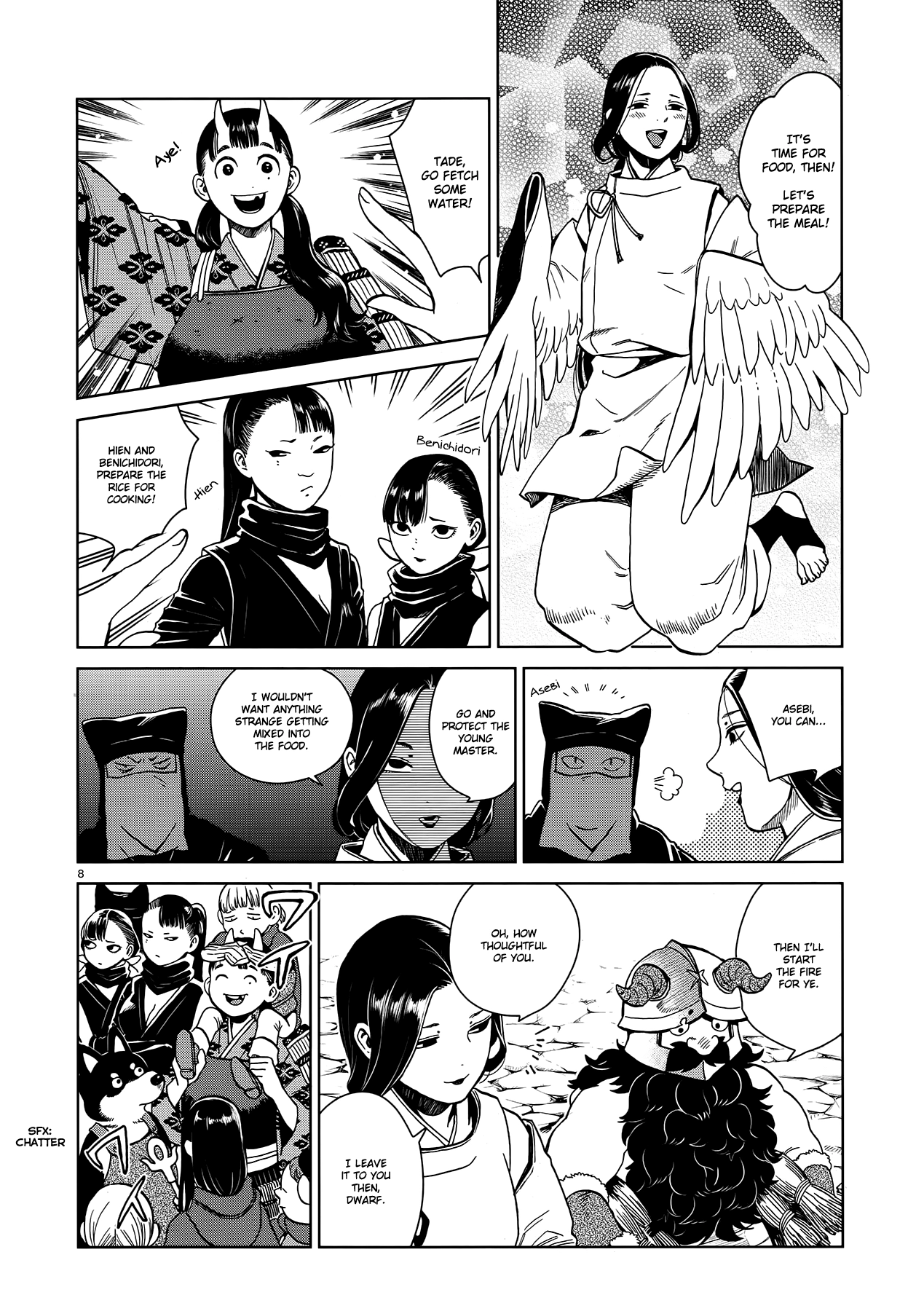 Delicious in Dungeon, chapter 36, page 8