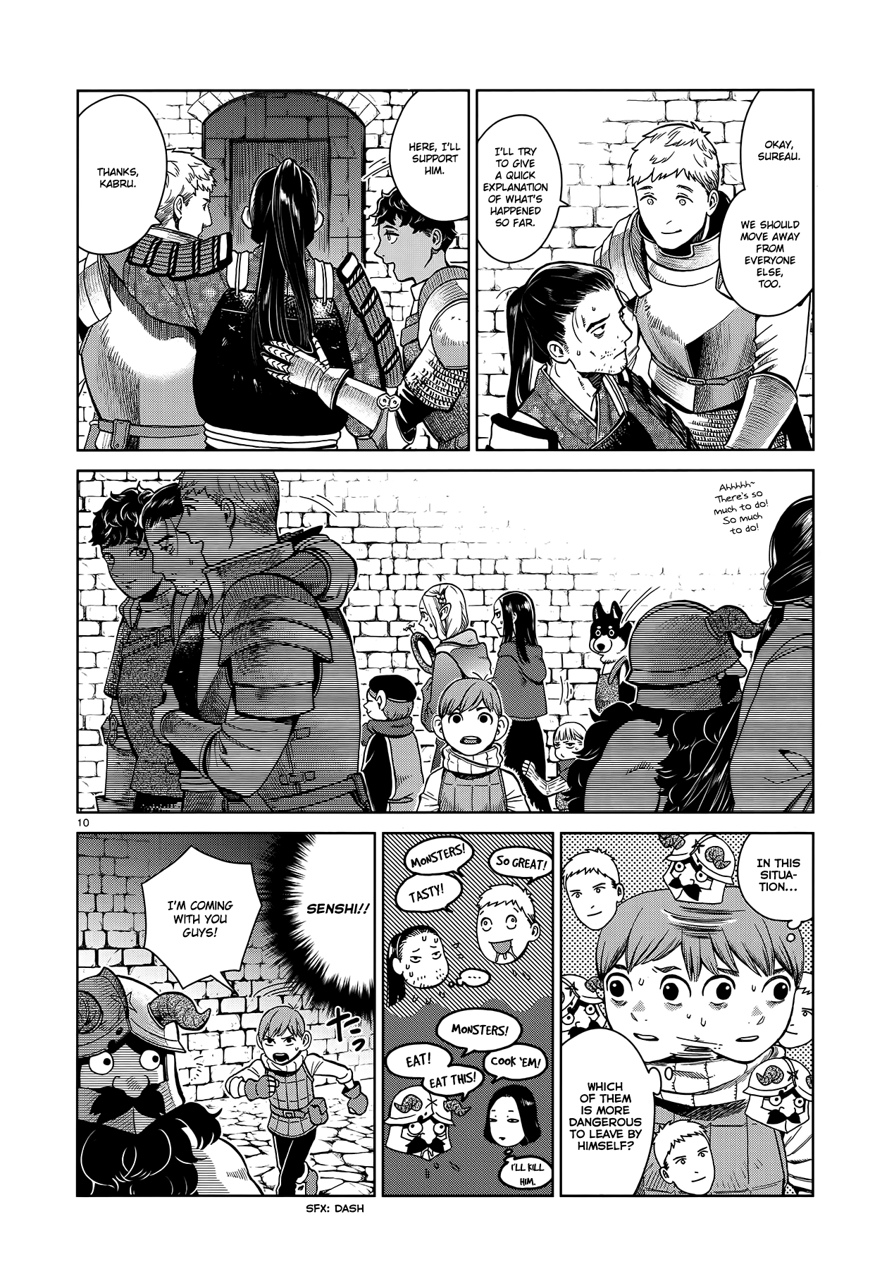 Delicious in Dungeon, chapter 36, page 10