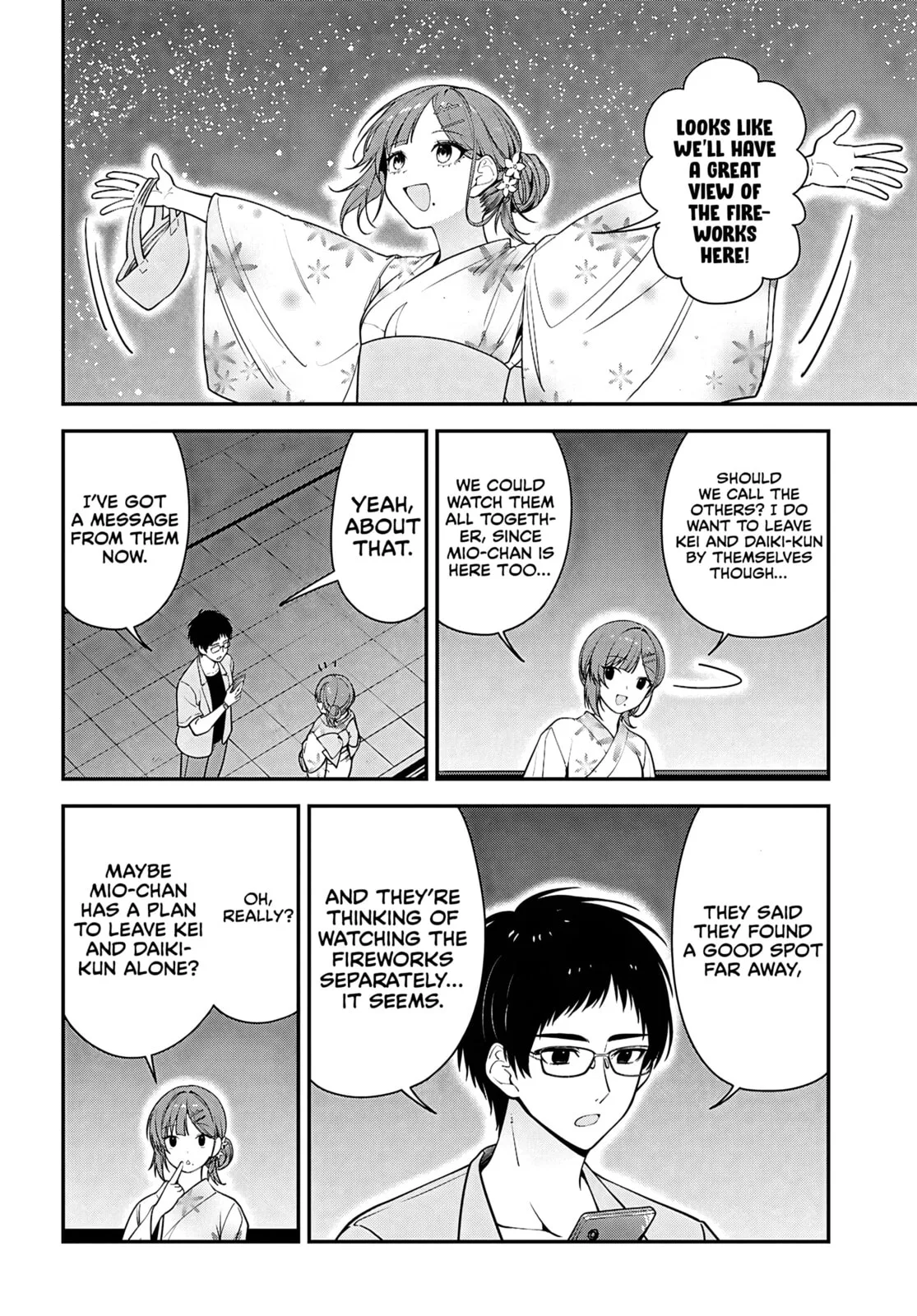 Tonari no Seki no Yankee Shimizu-san ga Kami o Kuroku Sometekita, chapter 16, page 22