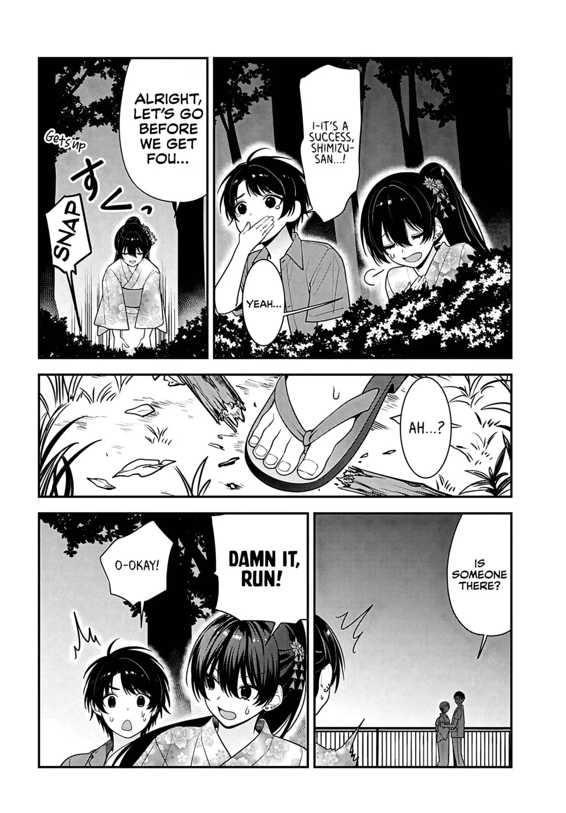 Tonari no Seki no Yankee Shimizu-san ga Kami o Kuroku Sometekita, chapter 16, page 28