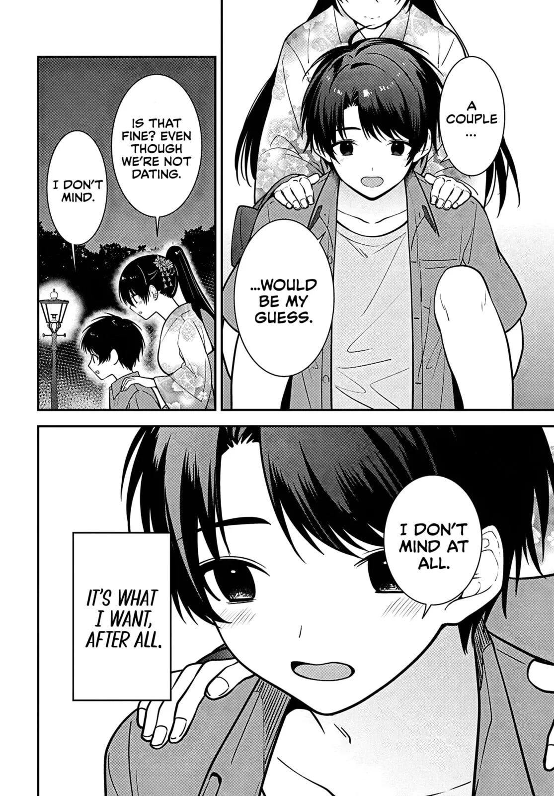Tonari no Seki no Yankee Shimizu-san ga Kami o Kuroku Sometekita, chapter 16, page 36